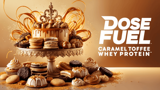 Baking Made Better with Caramel Toffee Whey Protein - Dose