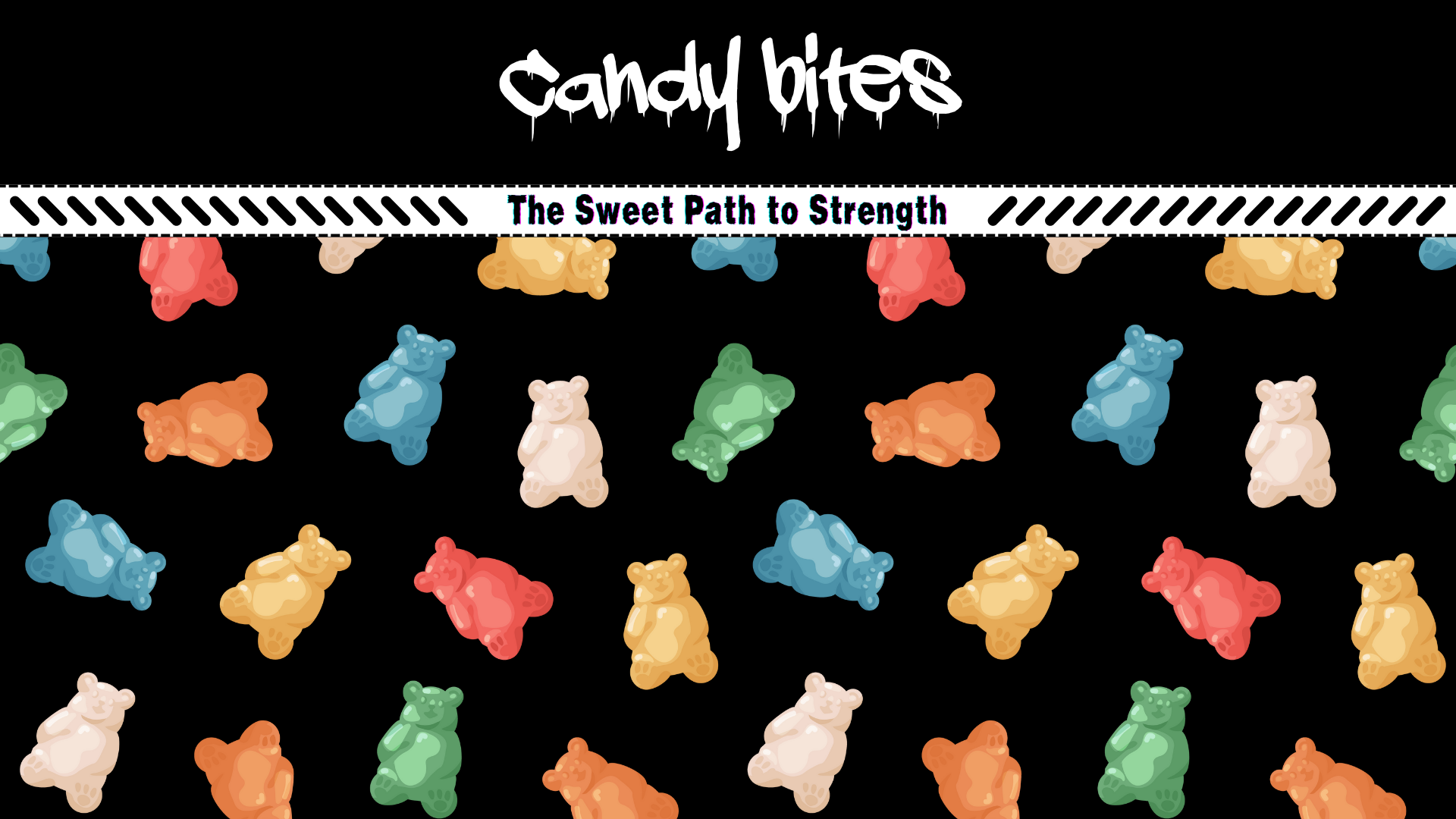 Dose Fuel Candy Bites - The Sweet Path to Strength with Colorful Gummy Bears